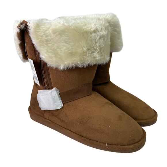 Easy USA Women’s Winter Boots sz 6 Fur Insulated Microfiber NEW # M492 - Picture 2 of 11